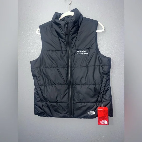 North Face insulated vest black L NWT - Picture 2 of 7